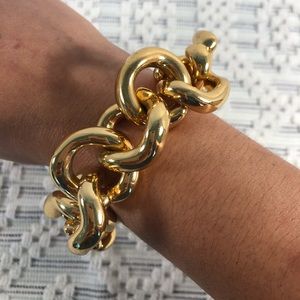 Jcrew gold link bracelet